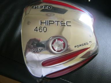 ไม้กอล์ฟมือซ้าย Driver HIPPO HIPTEC 460cc. FORGED TITANIUM แท้ๆ ก้าน MITSUBISHI