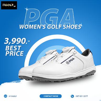 รหัสสินค้า PGM XZ326 ไม้กอล์ฟพรีเมี่ยม!!! ราคาถูกที่สุดในประเทศไทย!!! PGA GOLF LADY'S SHOES BOA